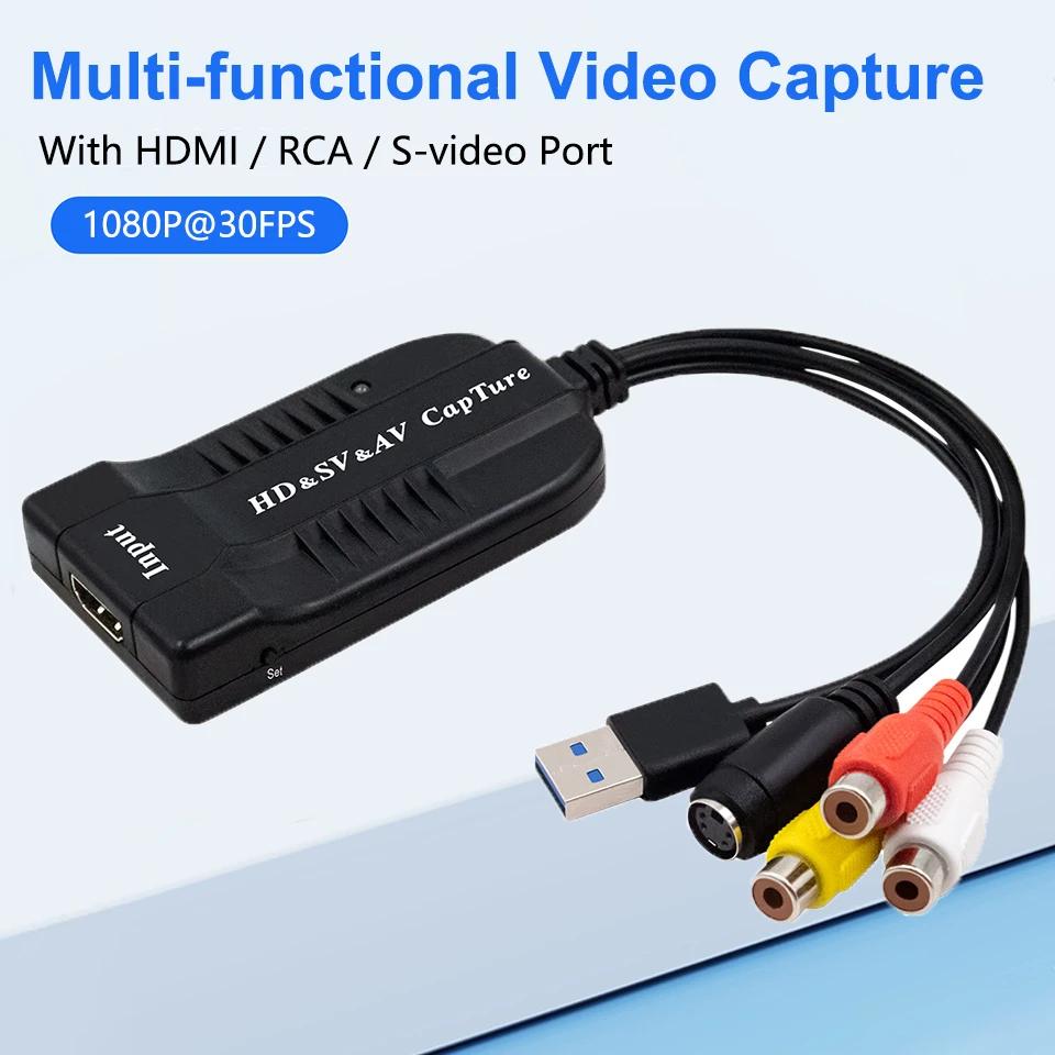 USB  ĸó ī, VHS, HD, Hi8, DVD- ȯ, HD, RCA, S-video-USB2.0   ڵ ĸó ġ, PS4 